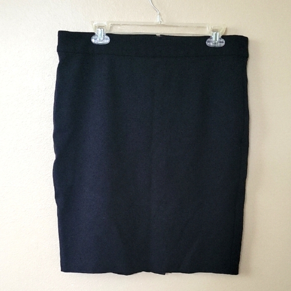 Mix by 41 Hawthorn Black Midi Pencil Skirt - Size Large - Picture 1 of 8